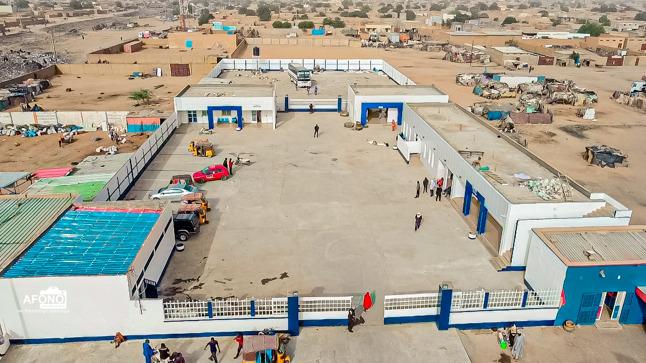 Nouvelle gare d' Agadez